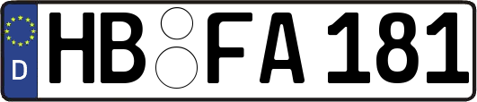 HB-FA181