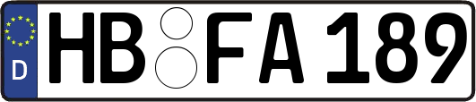 HB-FA189
