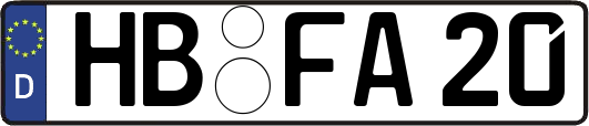 HB-FA20