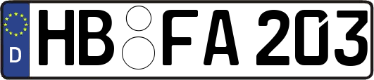 HB-FA203