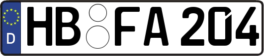HB-FA204