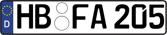 HB-FA205