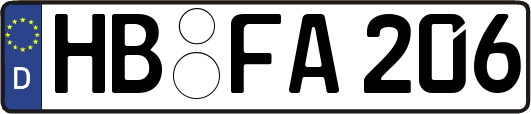 HB-FA206