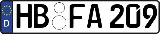 HB-FA209