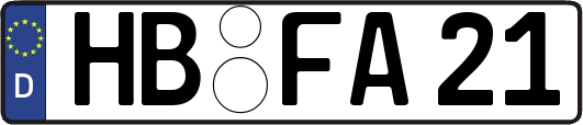 HB-FA21