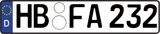 HB-FA232