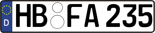 HB-FA235