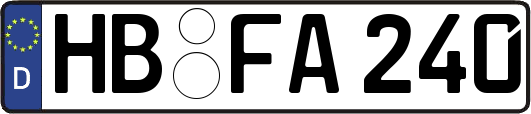 HB-FA240