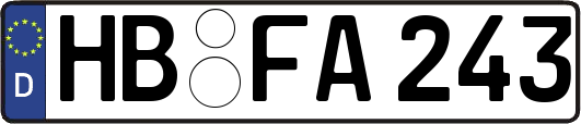 HB-FA243