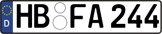 HB-FA244