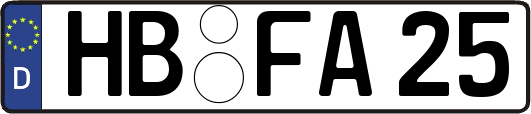 HB-FA25