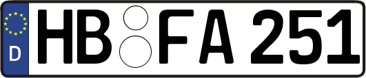 HB-FA251