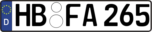HB-FA265