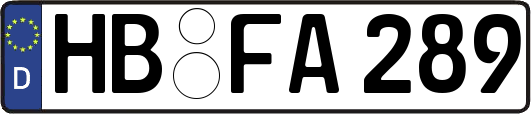 HB-FA289