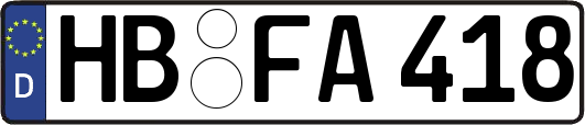 HB-FA418