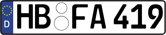 HB-FA419