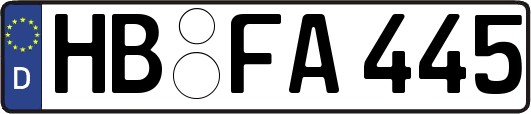 HB-FA445