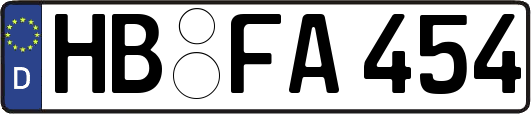 HB-FA454