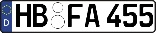 HB-FA455