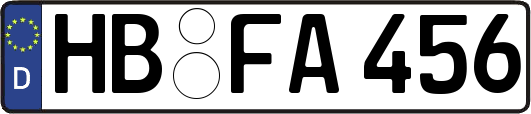 HB-FA456