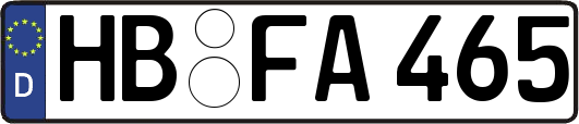 HB-FA465