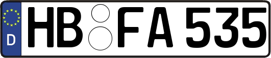 HB-FA535