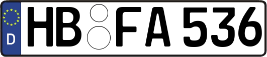 HB-FA536
