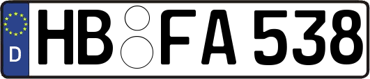 HB-FA538