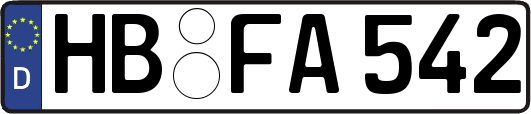 HB-FA542