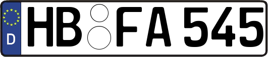 HB-FA545