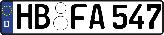 HB-FA547