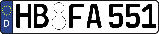 HB-FA551