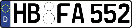 HB-FA552