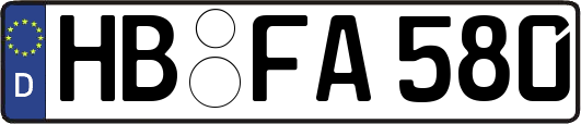 HB-FA580