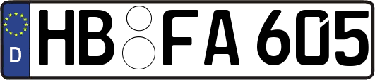 HB-FA605