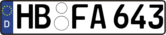 HB-FA643