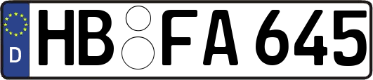 HB-FA645