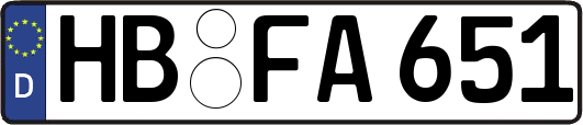 HB-FA651