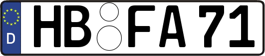 HB-FA71
