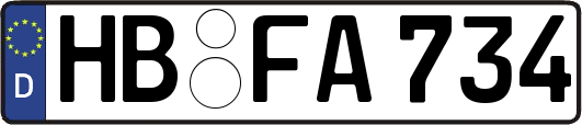 HB-FA734