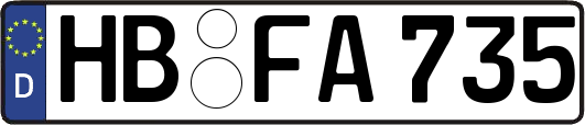 HB-FA735