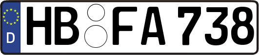 HB-FA738