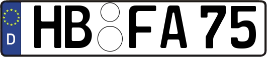 HB-FA75