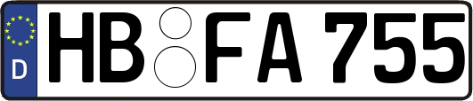 HB-FA755