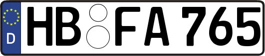 HB-FA765