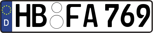 HB-FA769