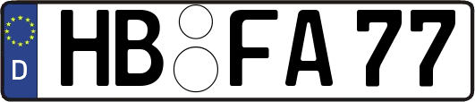 HB-FA77