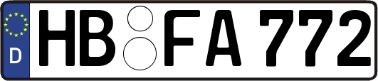 HB-FA772