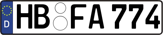HB-FA774