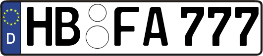 HB-FA777